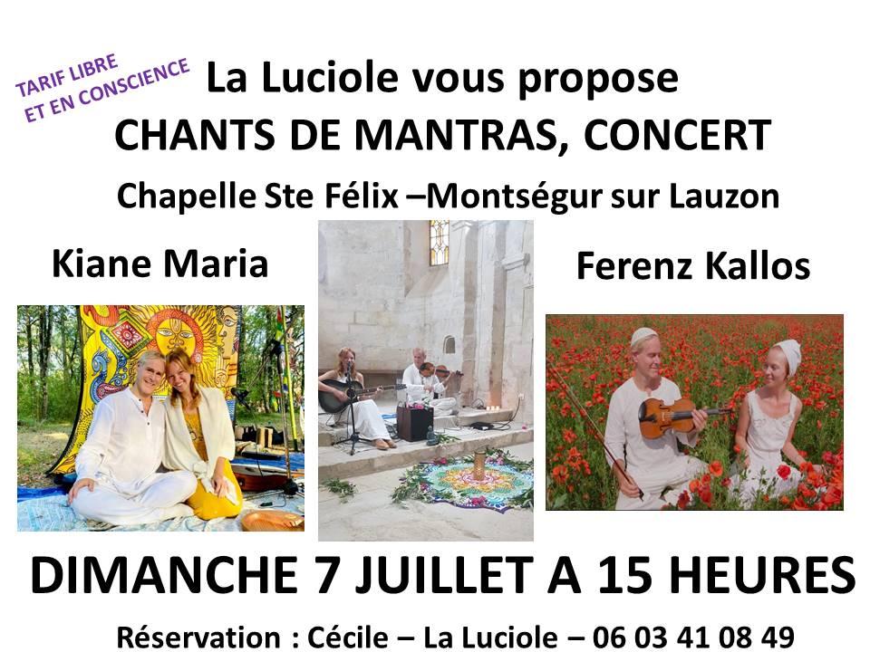 Affiche chant de mantra