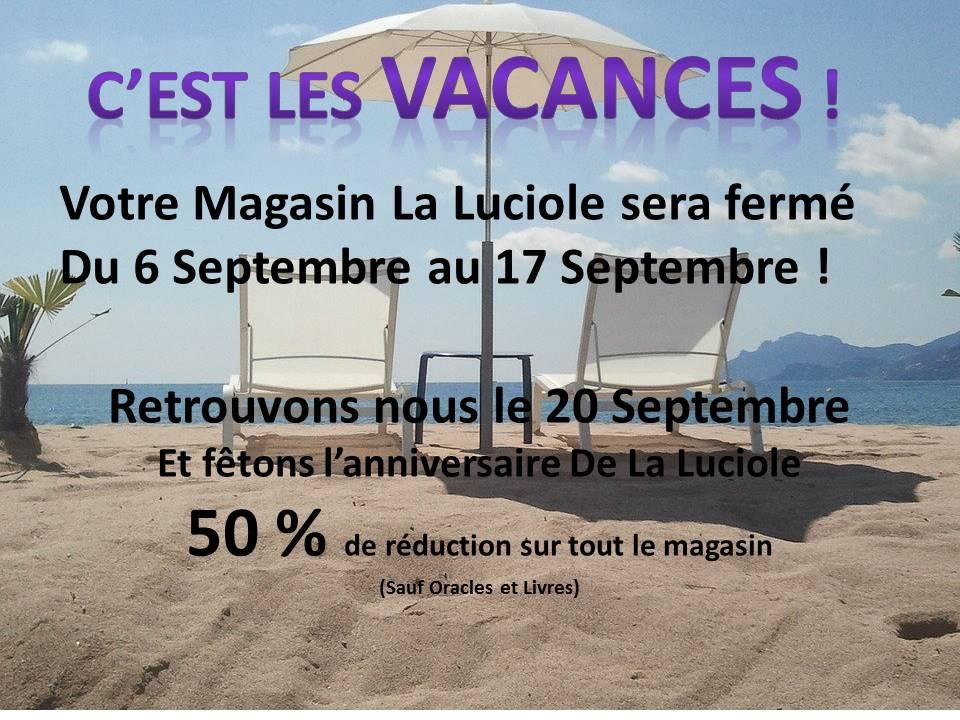 Vacances septembre 2022